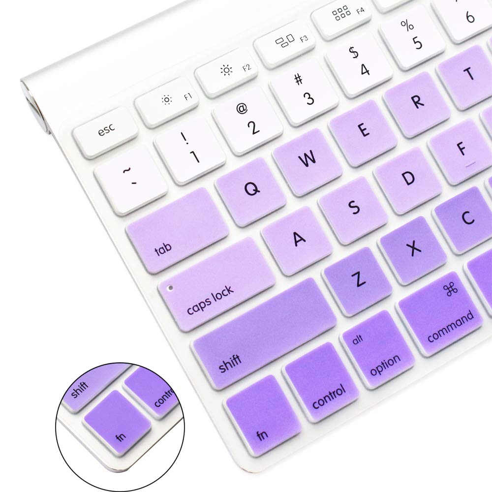 Ultra Thin Silicone Keyboard Protector Cover Skin for Apple - Image 4