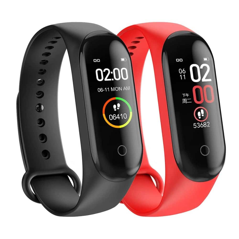 Smart M4 Wristbands Heart Rate Monitor Fitness for Android IOS