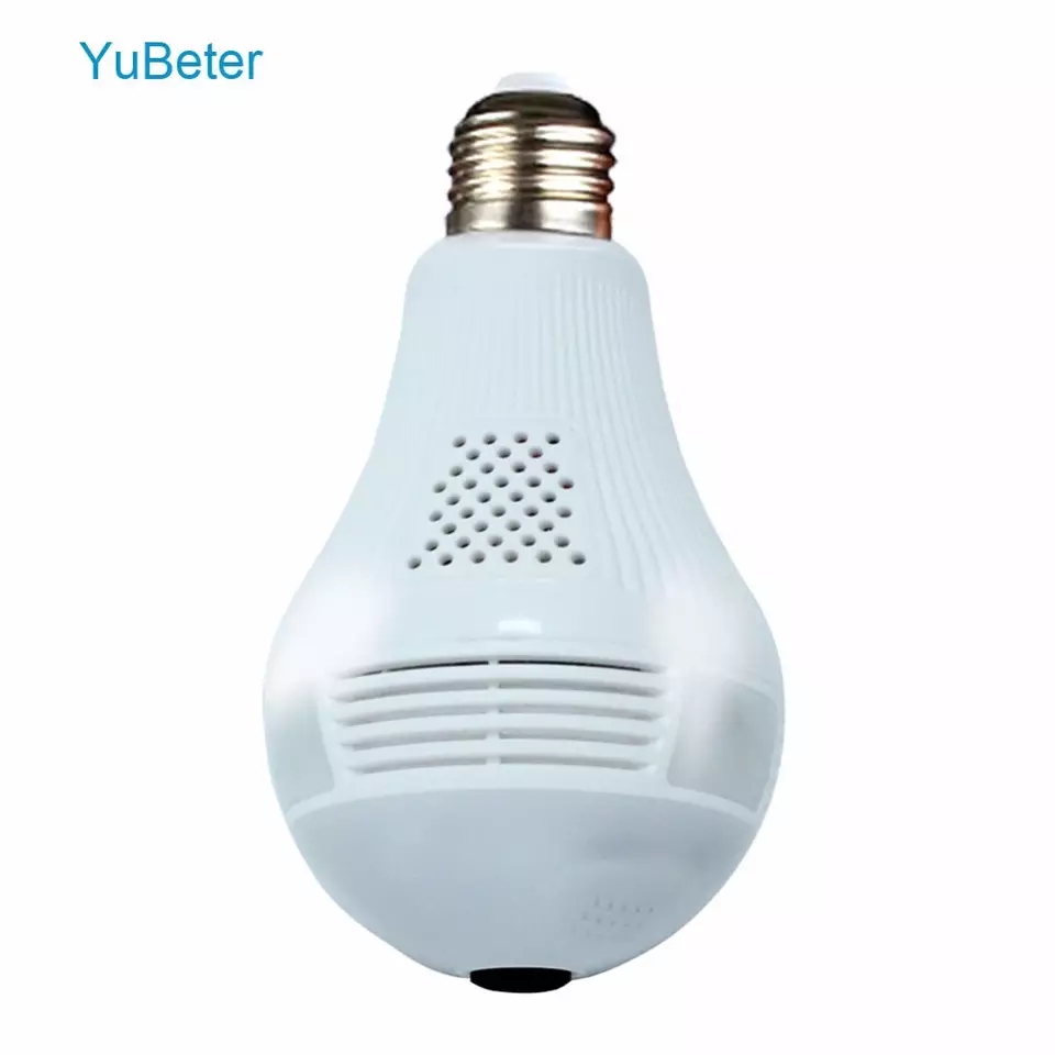 2 in 1 Panoramic Smart WIFI Bulb Camera