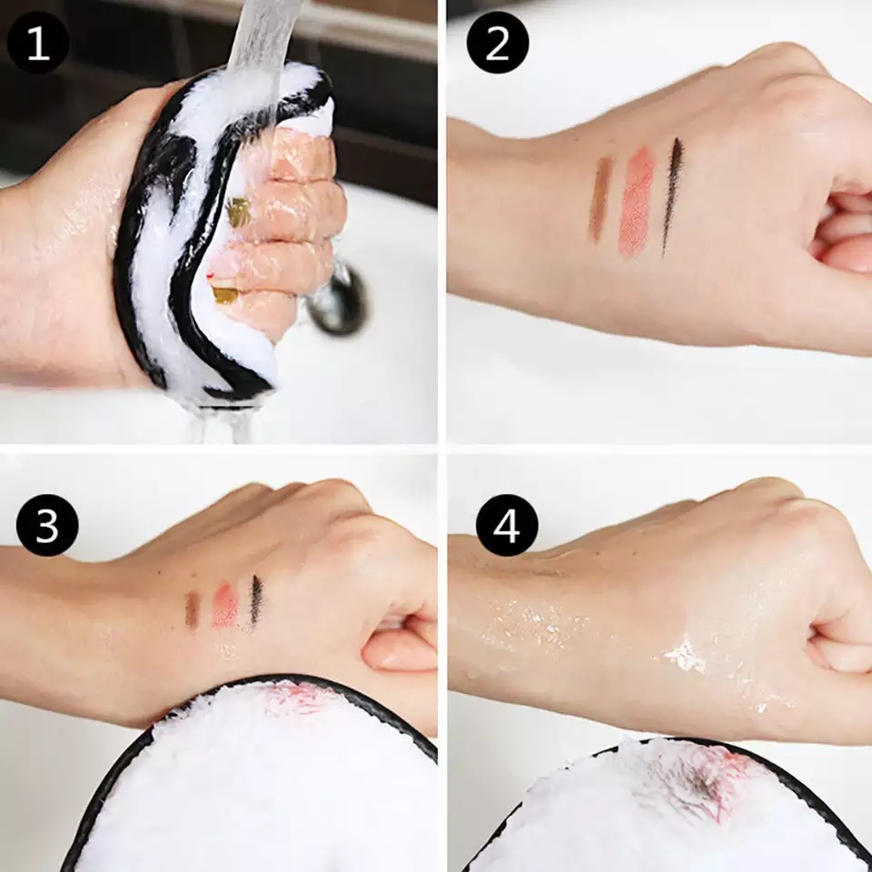 REUSABLE MICROFIBER MAKEUP PAD - Image 2