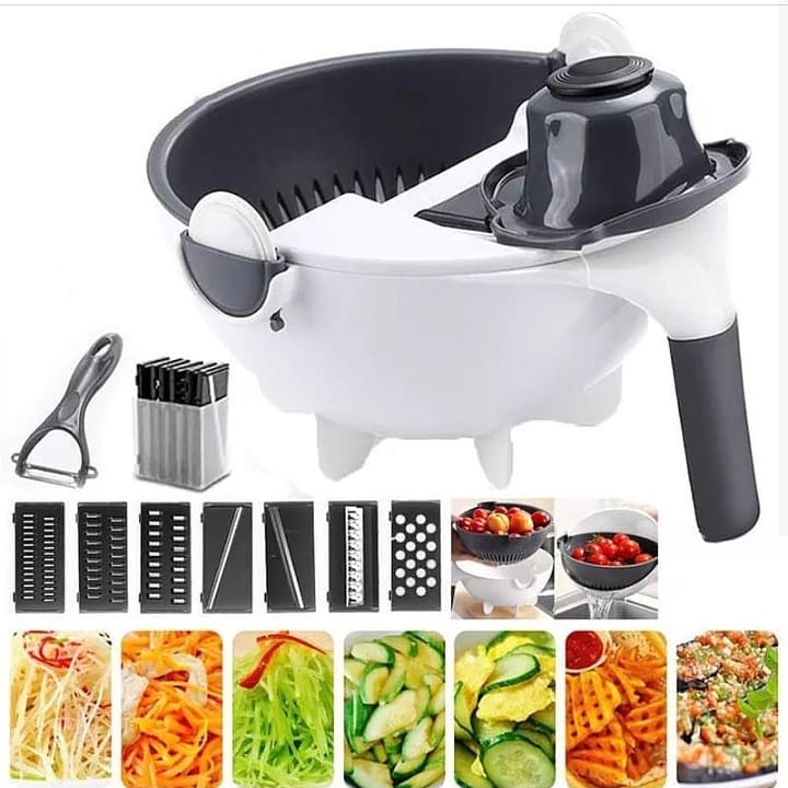 ROTATE VEGETABLE CUTTER & MOI MOI PLATE