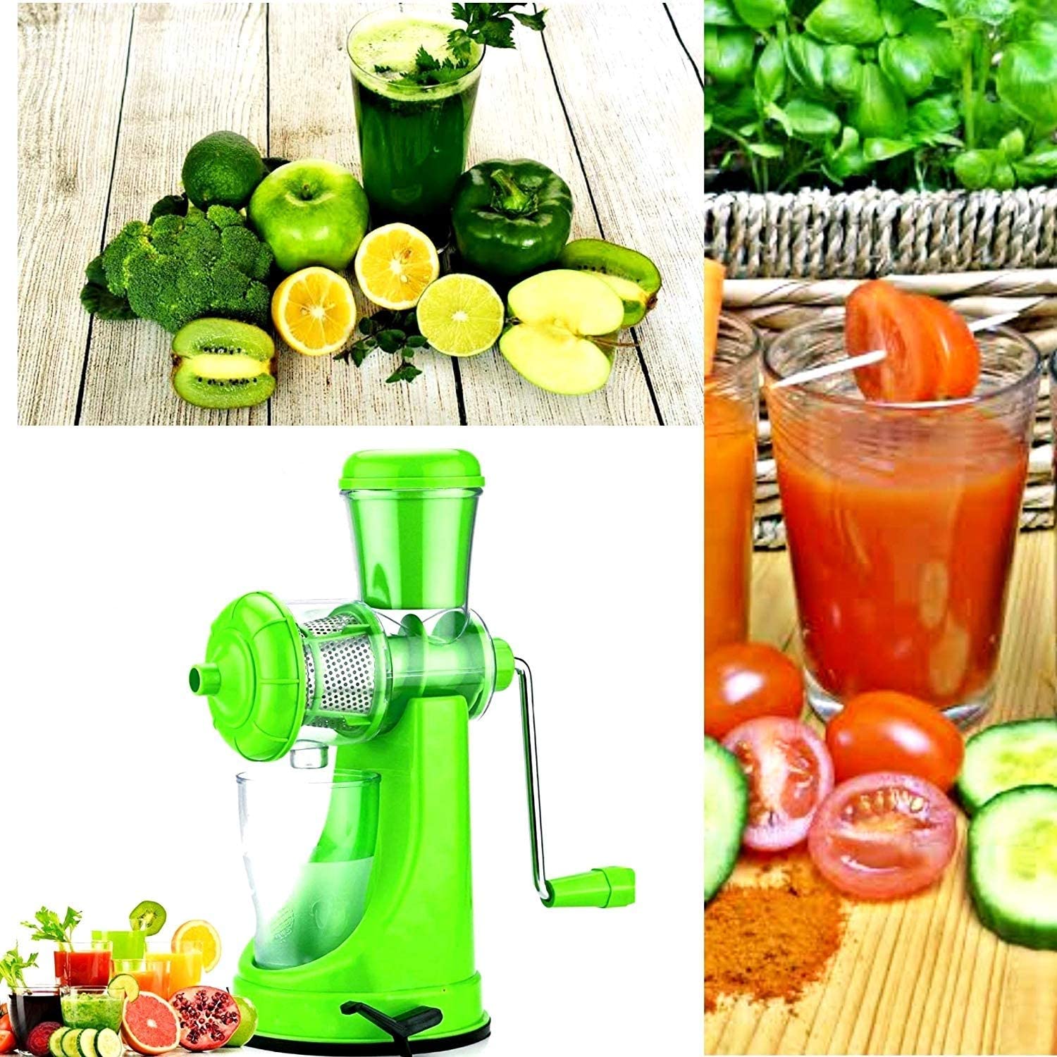 MANUAL JUICE AND VEGETABLE BLENDER - Image 2