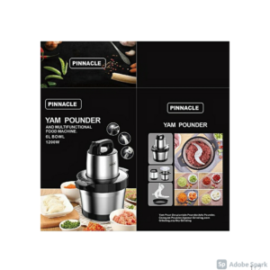 YAM POUNDER AND MULTIFUNCTIONAL FOOD PROCESSOR