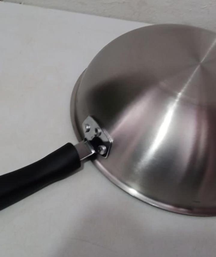 SILVER NON-STICK FRYING PAN - Image 3
