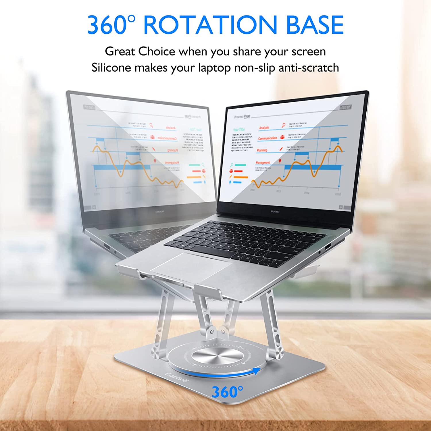 360 ROTATING LAPTOP STAND - Image 4