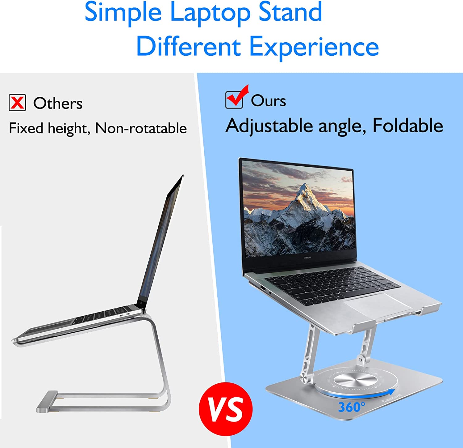 360 ROTATING LAPTOP STAND - Image 3
