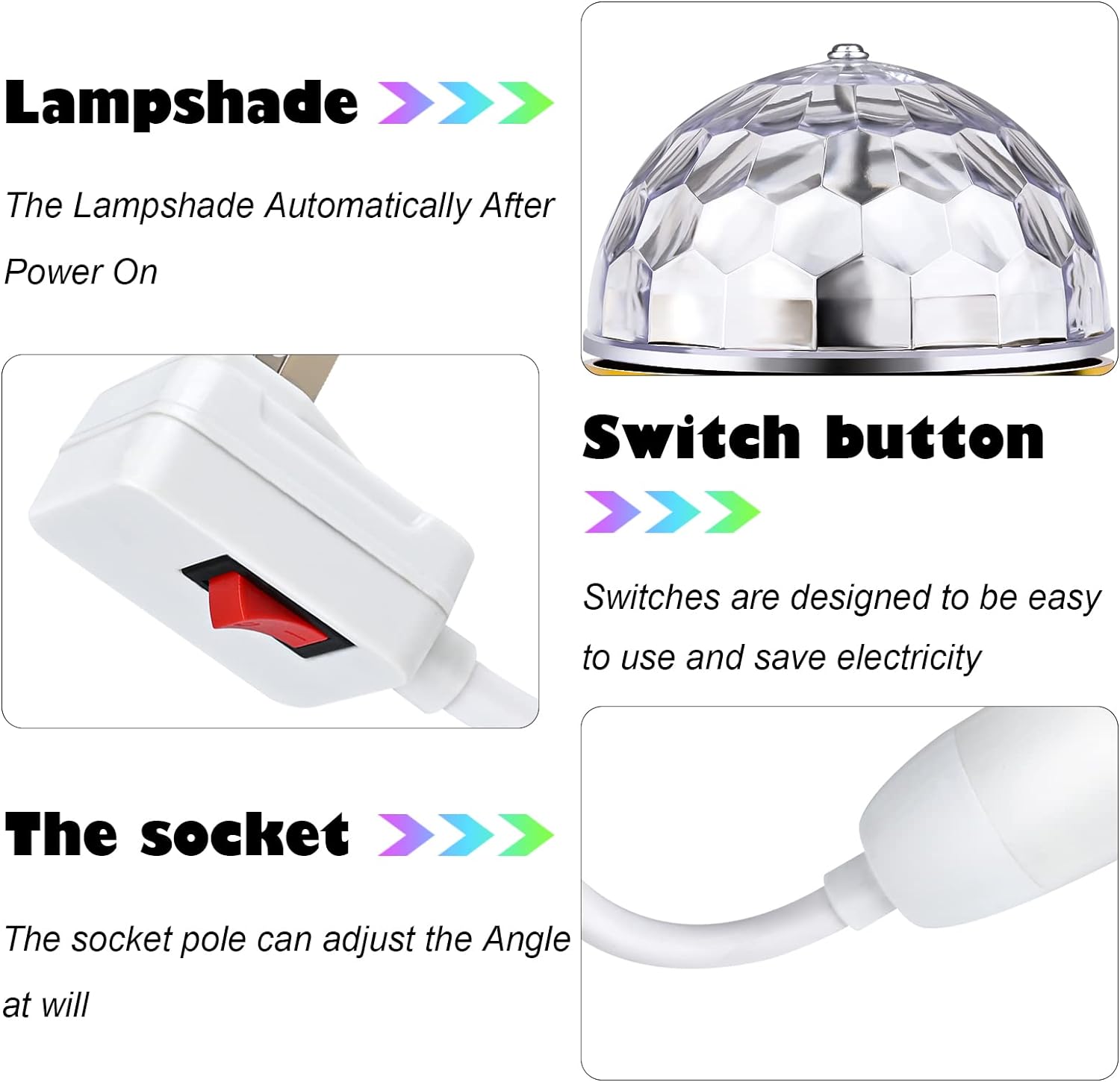 ROTATING BALL PARTY LIGHT - Image 2