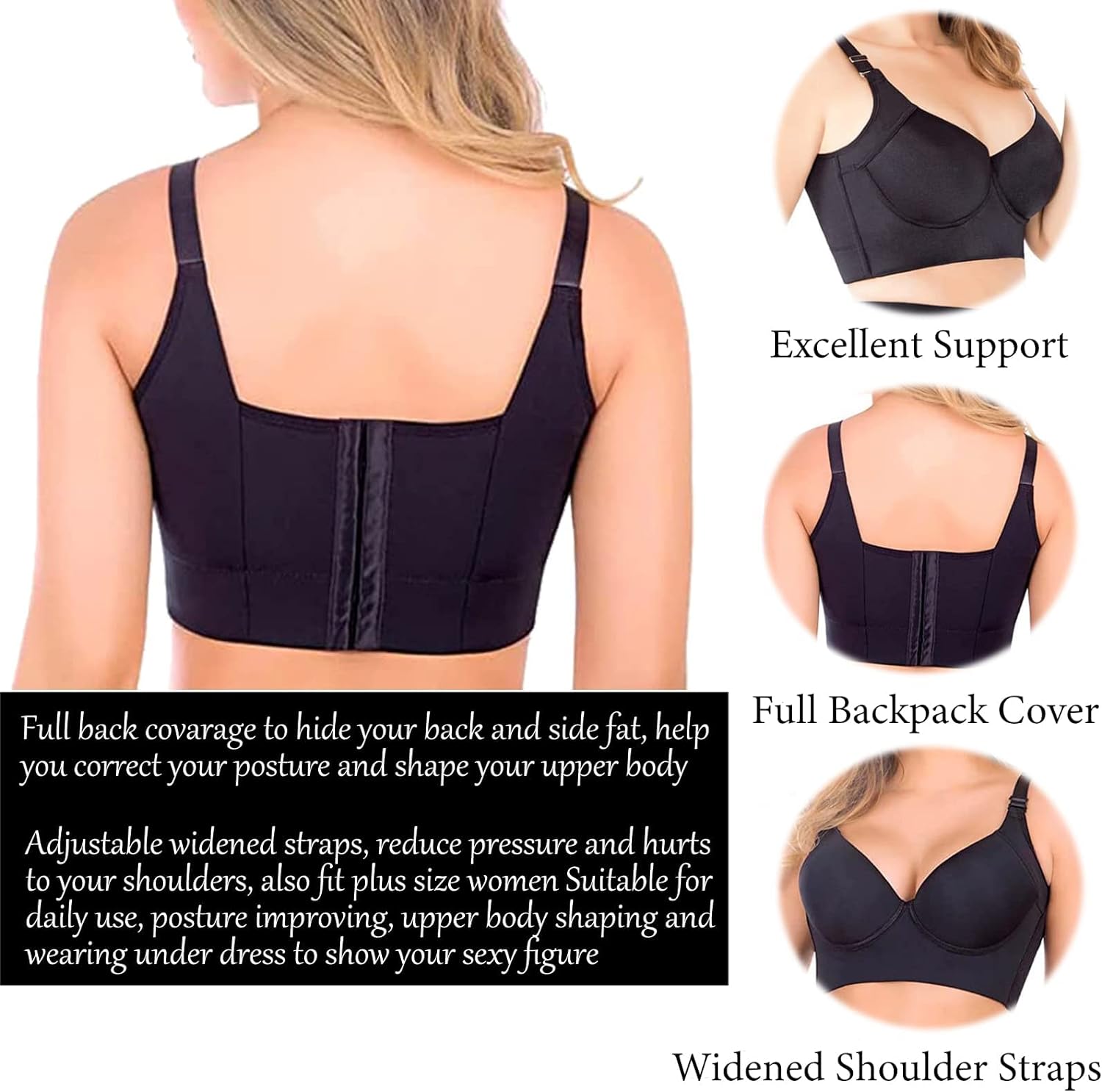 BACK FAT SHAPER BRA - Image 2